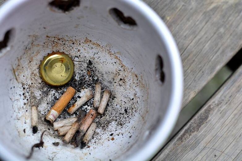 nedopalky cigaret a změny v těle při odvykání kouření
